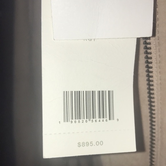 NWT. Women’s Vince Suede Moto Jkt! Size 4 Lamb Leather Suede! Perfect & Gorgeous - Picture 10 of 12